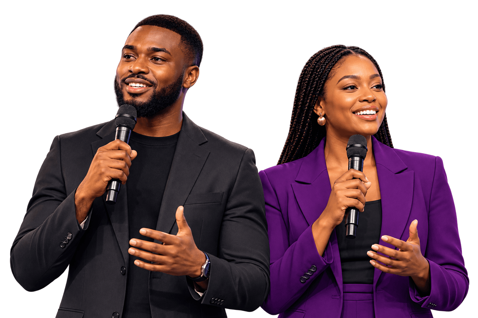 Speakers presenting at Faith and Tech Conference